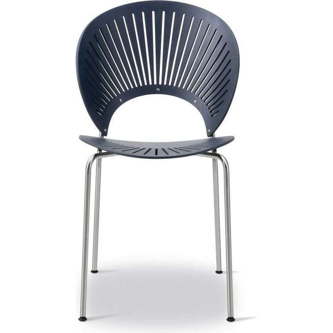 Photo of Trinidad Chair 3398 By Nanna Ditzel - Spisebordsstol - Nordic Blue Beech - W48,5 X D57 X H85 X Sh45,5 Cm