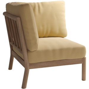 Photo of Tradition Corner Module, Honey Yellow, Teak Fsc 100% - Utomhussoffor - Povl B. Eskildsen