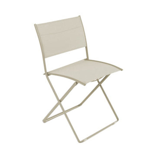 Photo of Plein Air Chair, Nutmeg - Matstolar Utomhus - Pascal Mourgue - Beige - Metall/textilmaterial