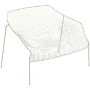 Photo of Heaven Lounge Chair, Matt White - Loungestolar - Jean-marie Massaud - Vit - Metall