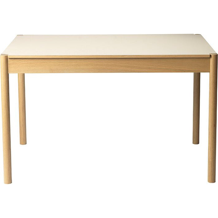 Photo of C44 Reversible Dining Table 120x80 cm - Beige/Black Laminate