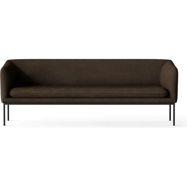 Photo of Turn Sofa / 3-seater - 3 Personers Sofa - Black - Hallingdal - Dark Brown - W200 X H73,5 X D75,5 X Sh42 Cm