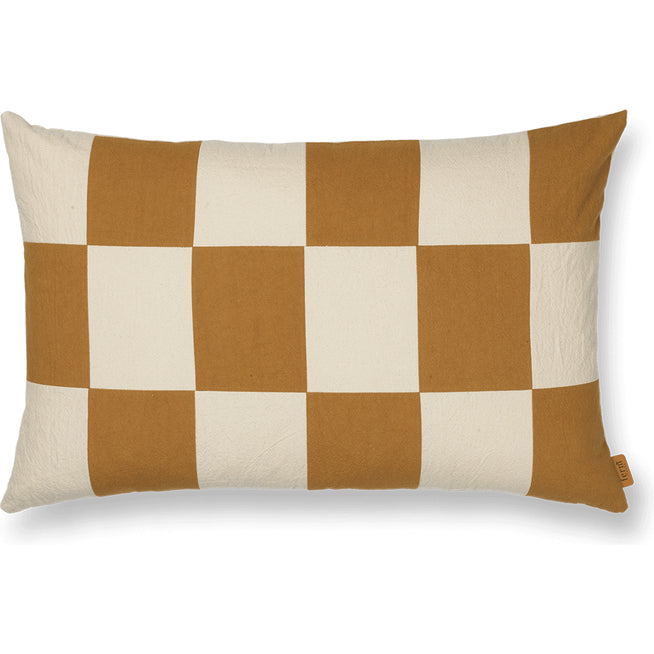 Photo of Fold Patchwork Pillowcase - Pillowcase - Sugar Kelp/Undyed - W60 x D1 x H40 cm