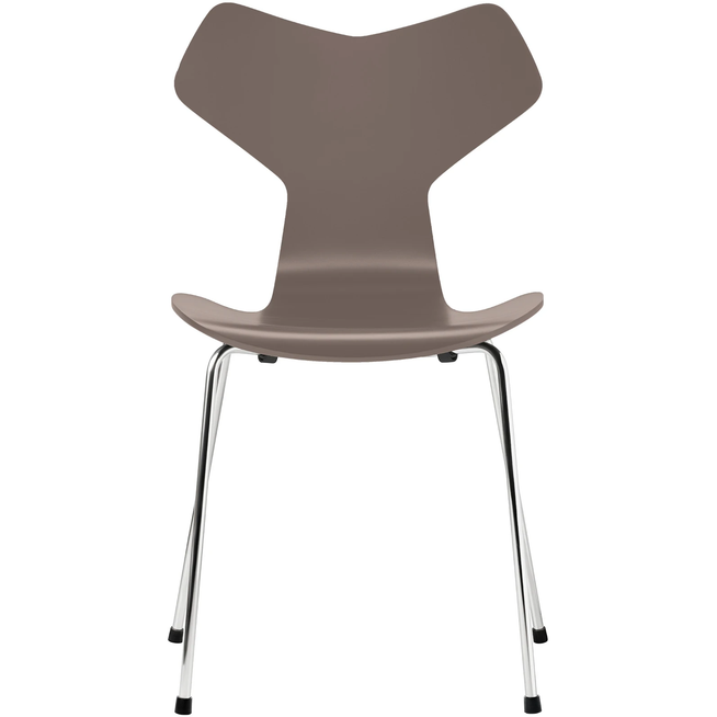 Photo of 3130 Grand Prix Chair | Lacquered | Chromed Steel Base