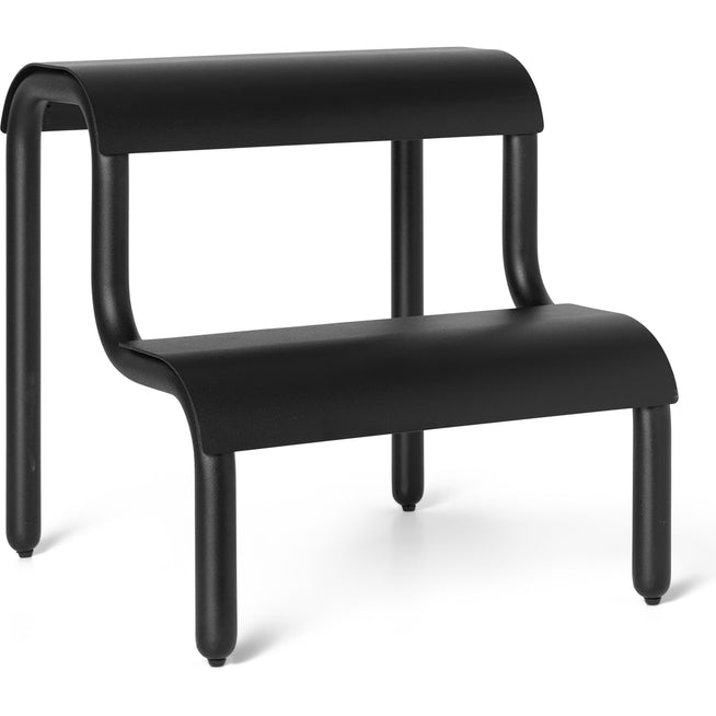 Photo of Up Step Stool - Children's stool - Black - W: 34 x H: 36.2 x D: 35.7 cm