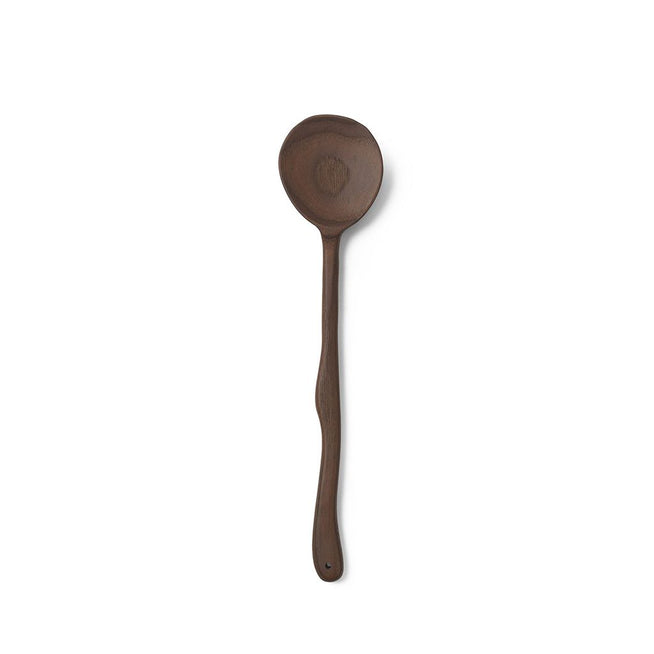 Photo of Meander Spoon - Skeer - Medium - Dark Brown - W5,3 X H1,4 X D25,4 Cm