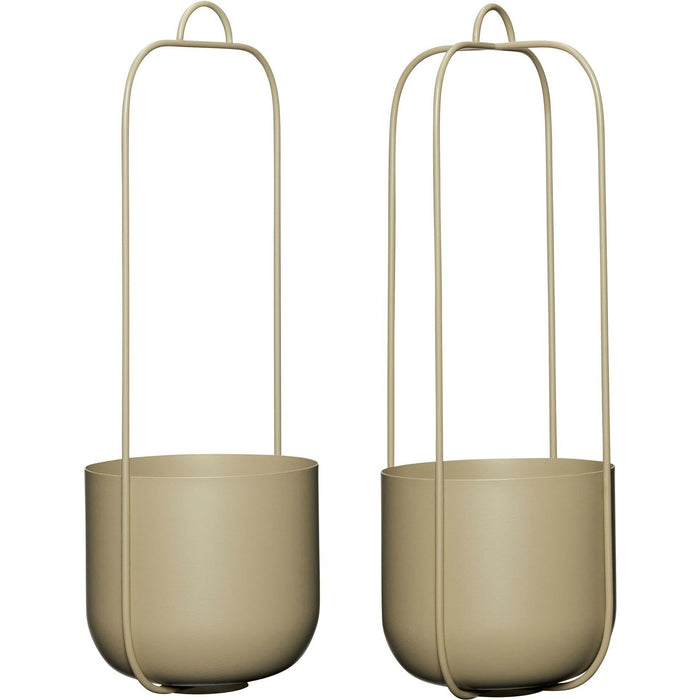 Photo of Lotus Hanging Flower Pots Set of