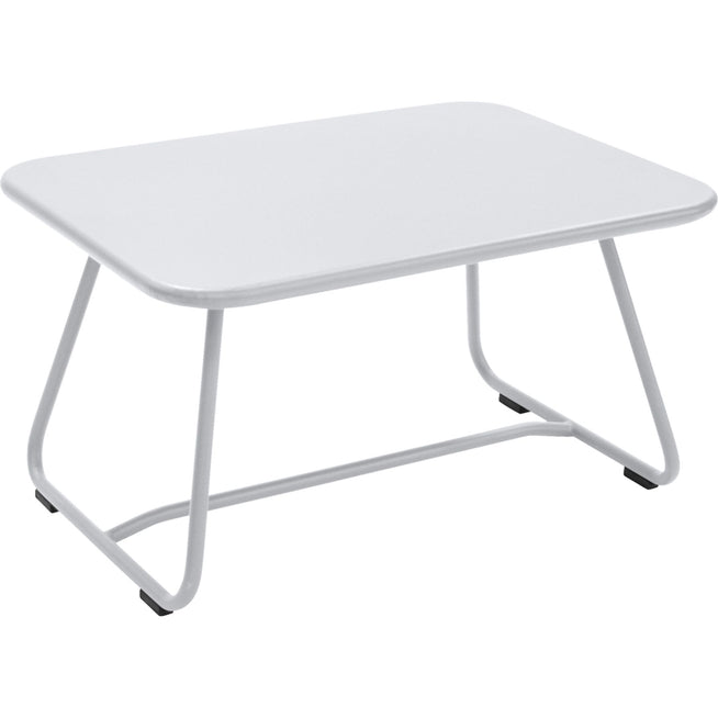 Photo of Sixties Low Table, Cotton White - Småbord & Sidobord Utomhus - Frédéric Sofia - Vit - Metall