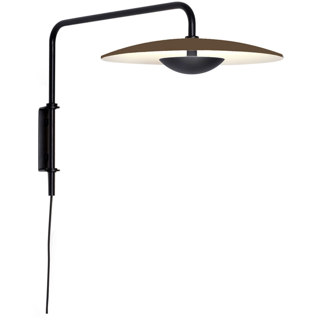 Photo of Ginger 20 A - Wengue, Dimmable Plug-in - Wall Lamps - Joan Gaspar - Wood