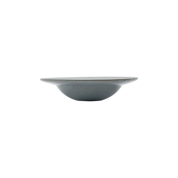 Photo of Rustic Pasta Plates Grey/Blue Set of 6 Pieces