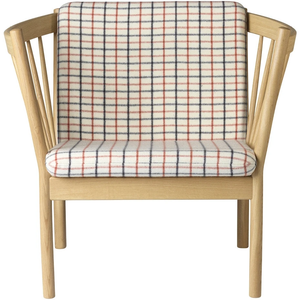 Photo of J146 Easy Armchair - lacquered oak