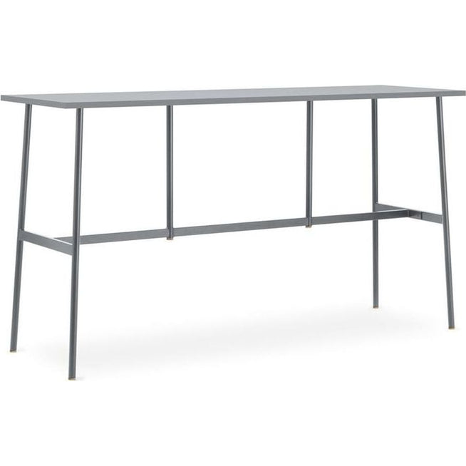Photo of Union Bar Table - High Table - Grey - H105.5 - L: 190 x D:
