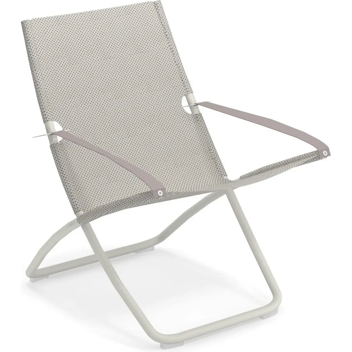 Snooze Deck Chair White 300/42 - Sun loungers & sun loungers - Metal