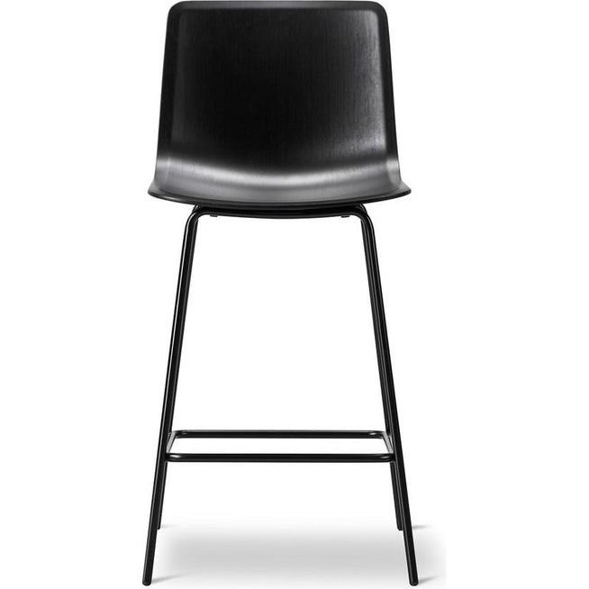 Photo of Pato 4 Leg Barstool 4305 By Welling/ludvik - Barstol - Black - W45,5 X D51 X H99 X Sh65,5 Cm