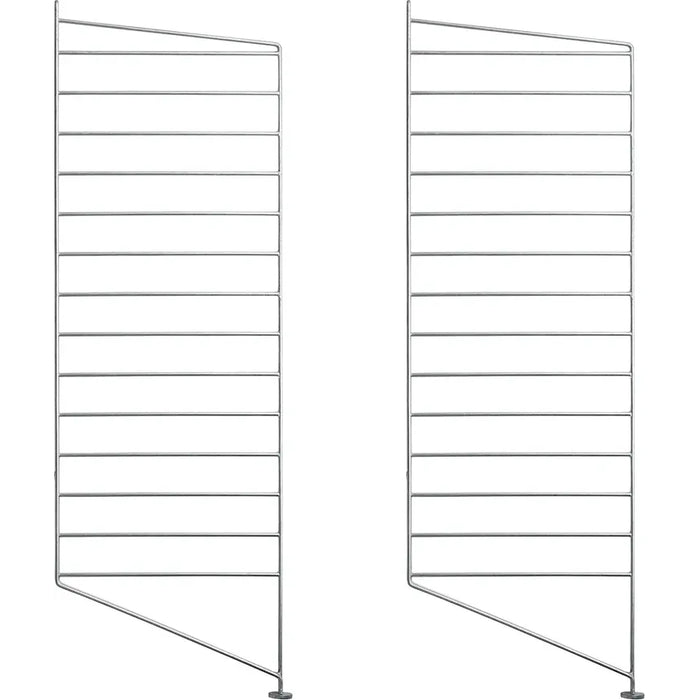 Photo of String Floor Headboard 85, Galvanized, 2-pack - Outdoor storage - Nils Strinning