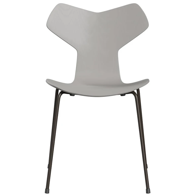 Photo of 3130 Grand Prix Chair | Ash Veneer | Brown Bronze Base