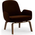 Era Lounge Chair Low Walnut