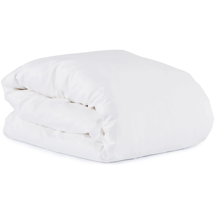 Photo of Satina Duvet cover eco, white, 200 x 220 - duvet cover - white