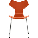 3130 Grand Prix Chair | Lacquered | Chromed Steel Base