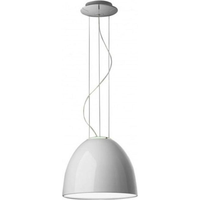 Photo of Nur Mini Gloss Pendellampa Blank Vit - Pendellampor - Ernesto Gismondi - Vit