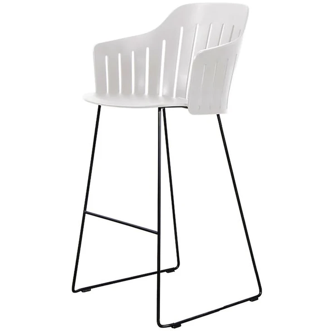 Photo of Choice Barstol - Indendørs - Barstol - Frame: Black Stainless Steel / Seat: