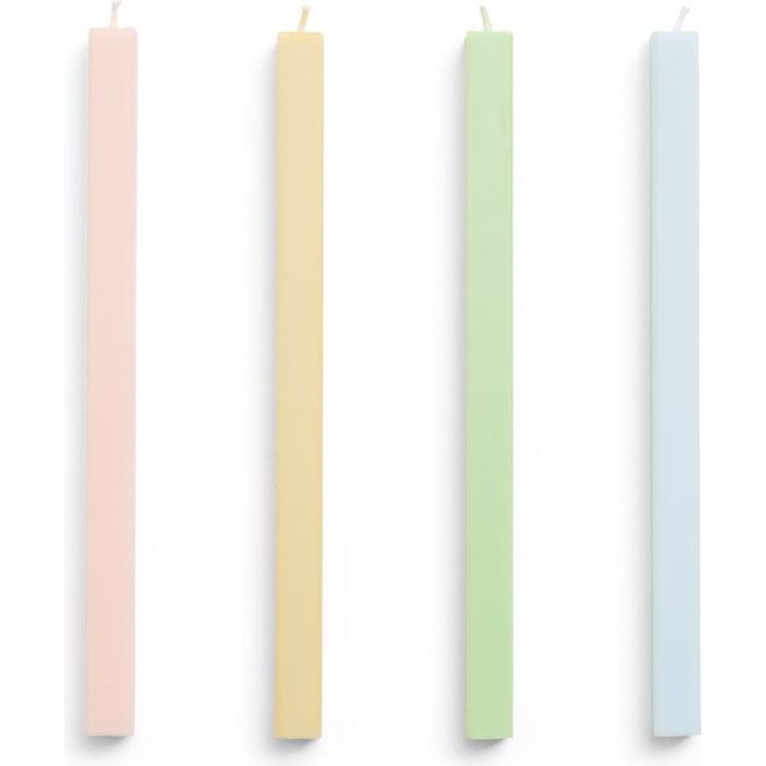 Photo of Square Candle 4 pcs., pastel from Hay