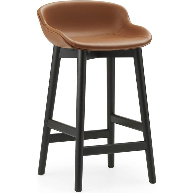 Photo of Hyg Bar Stool, Wood / Full Upholstery 65 Cm
