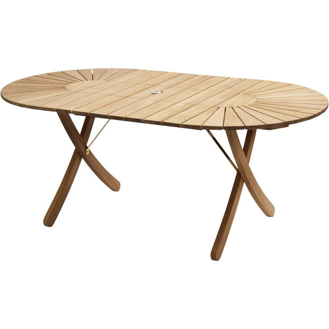 Photo of Selandia - Outdoor dining table - Skagerak Design Team - Brown - Wood
