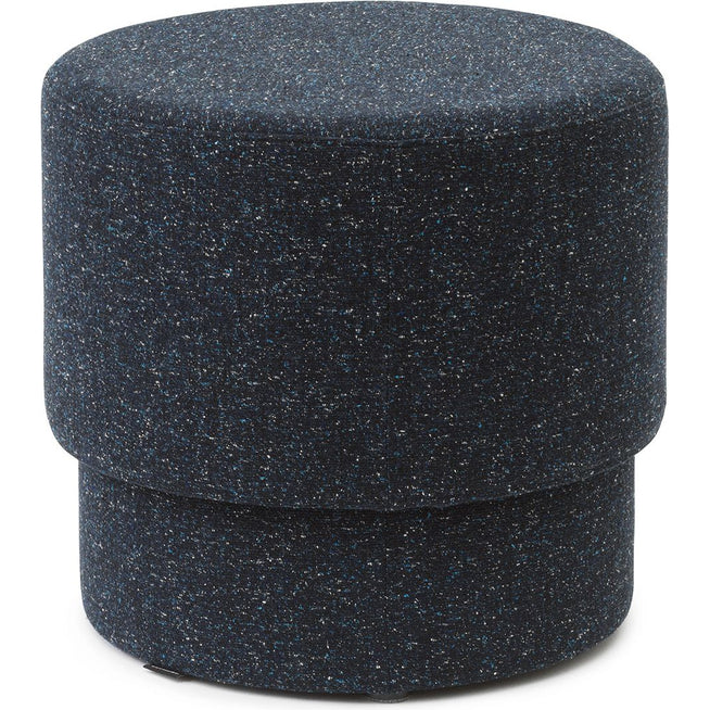 Photo of Silo Pouf Small Deep Sea/bolgheri 8 - Beanbags - Hans Hornemann - Blue - Wood/textile/plastic