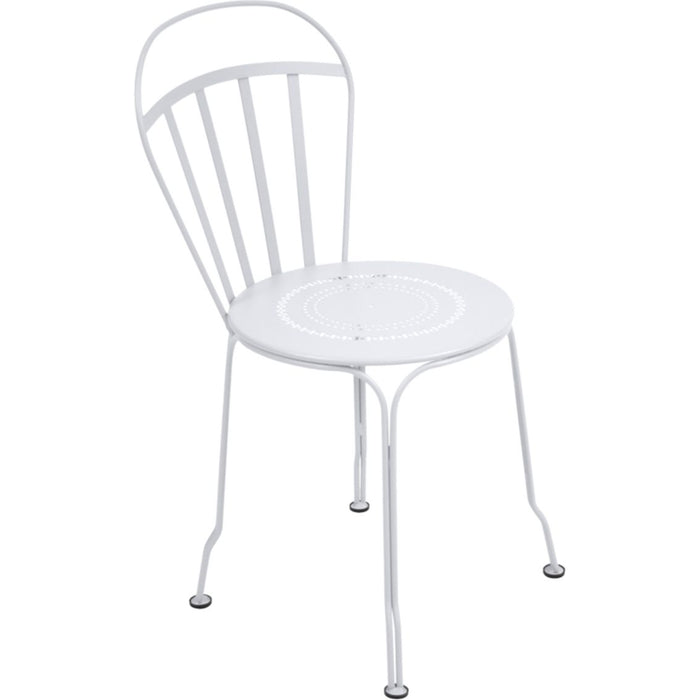 Photo of Louvre Chair Cotton White 01 - Matstolar Utomhus - Vit - Metall