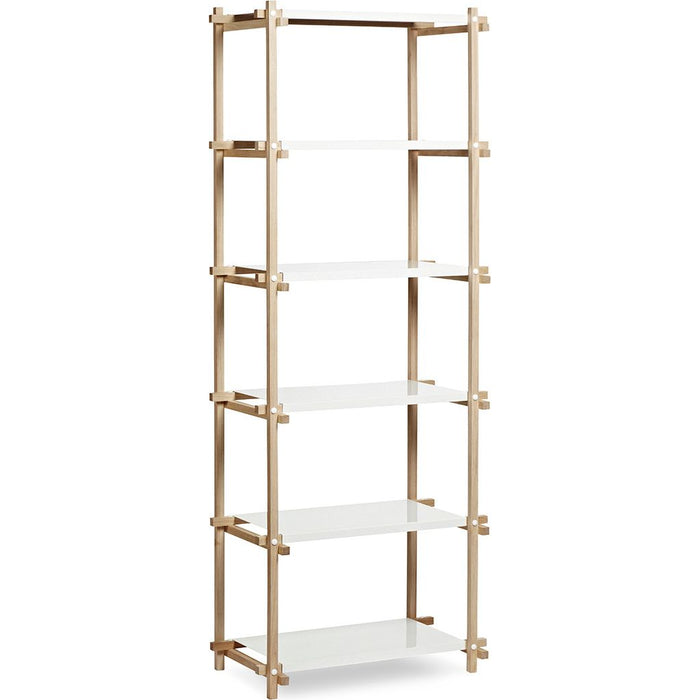 Photo of Woody Bookcase By Hay (High Row Incl. 6 Shelves)