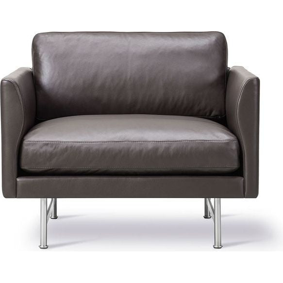 Photo of Calmo Lounge Chair 80 5621 By Hugo Passos - Lænestol - Fiord 271 / Black - W105 X D90 X H75,5 X Sh41 Cm