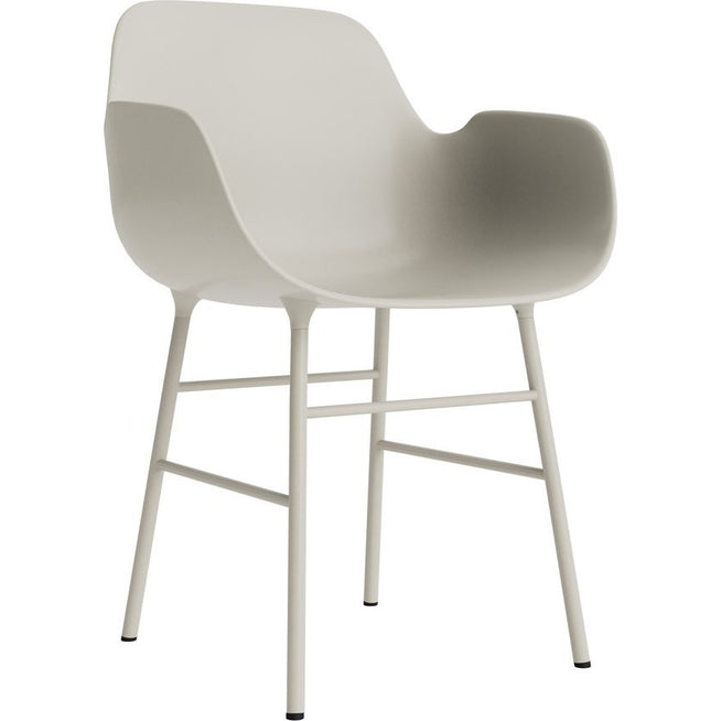 Photo of Form Armchair Steel - Spisebordsstol - Steel /