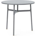 Union Table - Round - Dining Table - Grey - Ø80 - Ø: 80 x H: