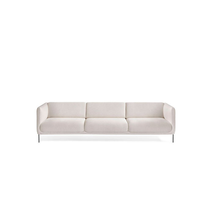 Photo of Konami Sofa 4953 By Damian Williamson - 3 Personers Sofa - Carlotto 200 / Black - W277 X D98 X H70 X Sh41,5 Cm