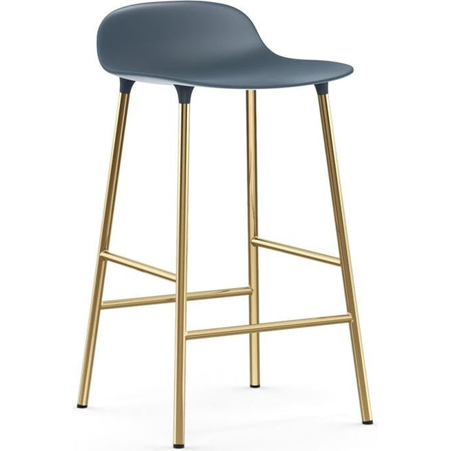 Photo of Form Bar Stool 65 Cm Brass