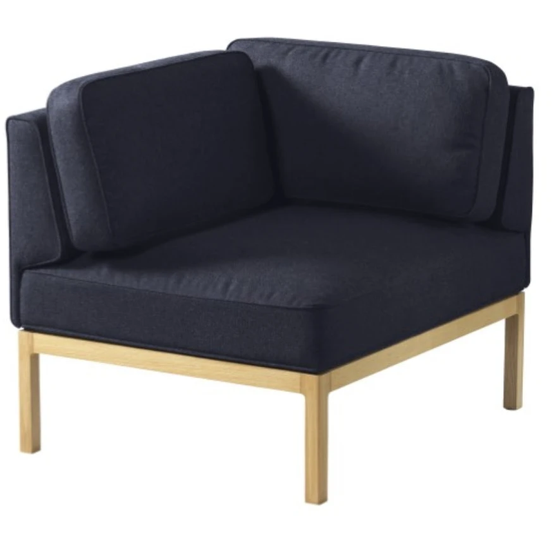 L37 - Left corner module 70 cm - Dark blue - 70 cm