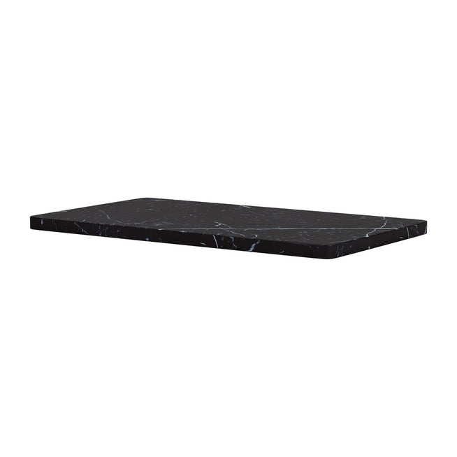 Photo of Panton Wire Top Panel, D 18,8 - Black Marble - Hyllsystem - Verner Panton - Svart - Sten