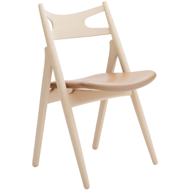 Photo of CH29p Sawbuck Chair - Soaped Beech