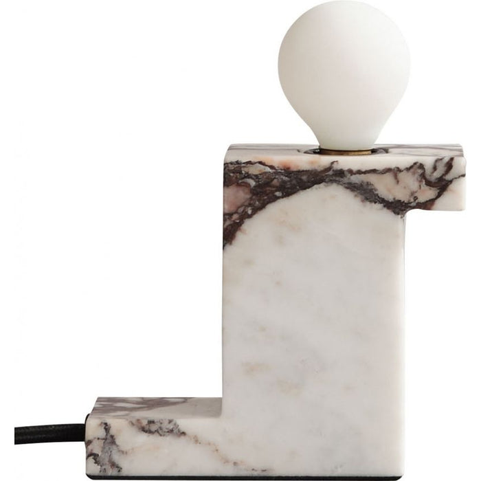 Photo of Brick Table Lamp Low Calacatta