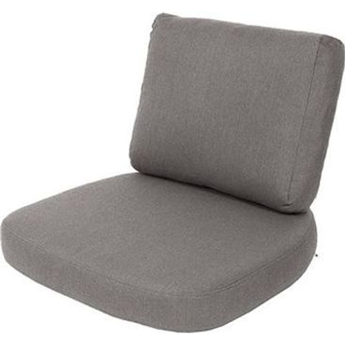 Photo of Sense/moments Lounge Chair Cushion Set Indoor - Outdoor Cushions - Taupe - Cane-line Natté - W: 72 X D: 83 X H: 21 cm