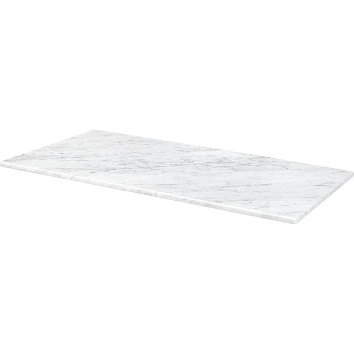 Photo of Panton Wire Top Panel, D 34,8 - White Marble - Hyllsystem - Verner Panton - Vit - Sten