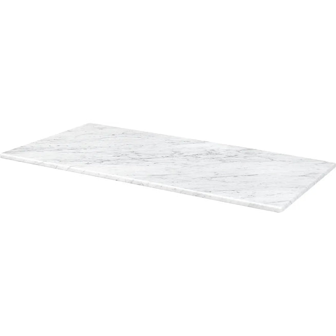 Photo of Panton Wire Top Panel, D 34,8 - White Marble - Hyllsystem - Verner Panton - Vit - Sten