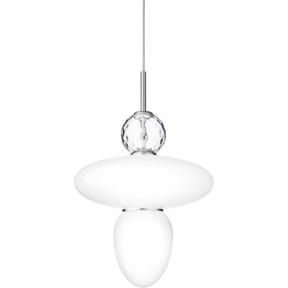 Photo of Rizzatto 43 Pendant Satin Silver/opal