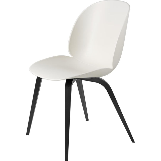 Photo of Beetle Dining Chair Un-Upholstered, Wood Base