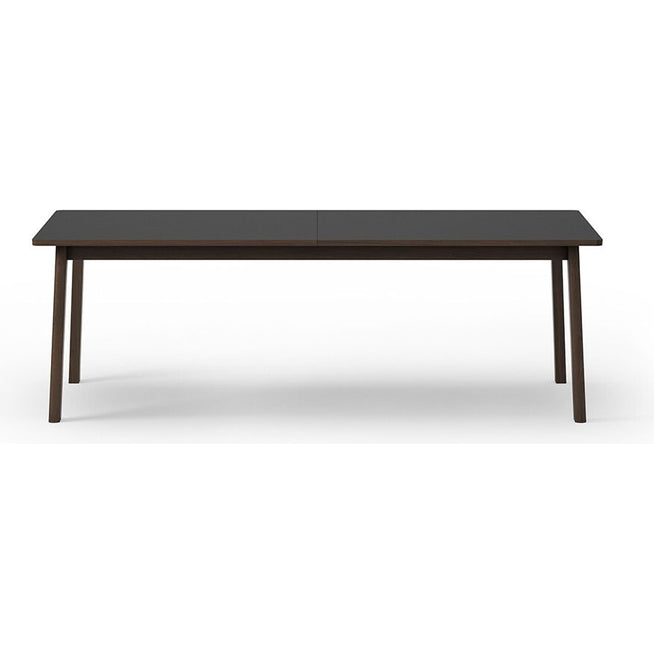 Photo of Ana Dining Table 220-320x95 cm Nanolaminate Black-Smoked Oak