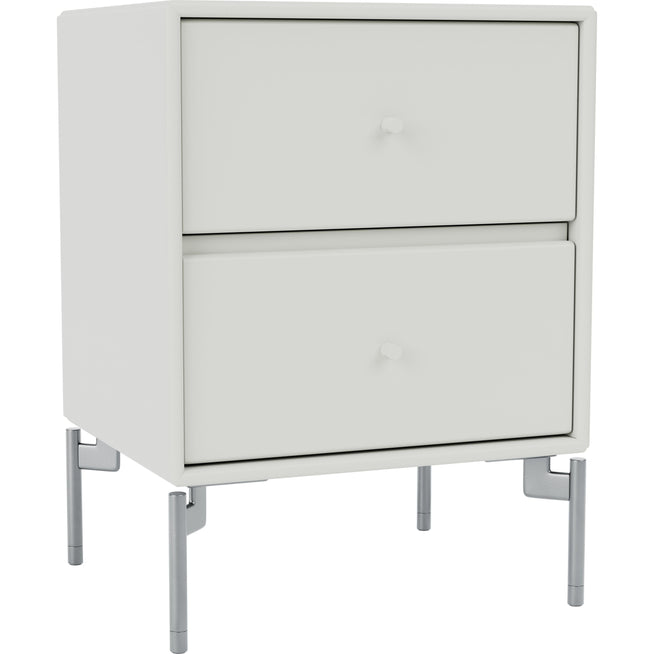 Photo of Drift Drawer Module - Nordic / Matt Chrome Legs - Sängbord - Peter J. Lassen - Grå - Mdf