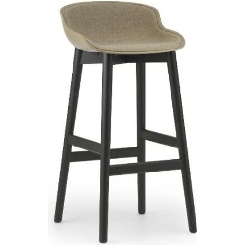 Photo of Hyg Bar Stool, Wood / Full Upholstery 75 Cm