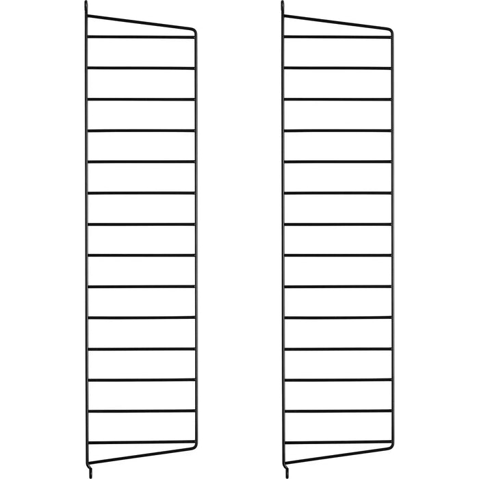 Photo of String Wall Rack 75x20, Black, 2-pack - Shelving - Nils Strinning - Black - Metal