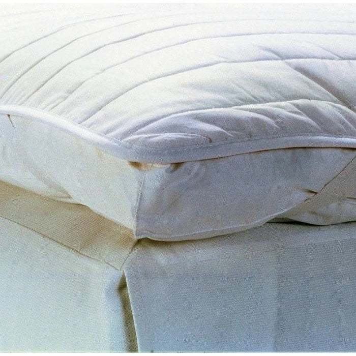 Photo of Quilt mattress protector, white, 180x200 - pillow and mattress protector - white